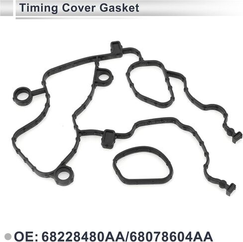 حشية تغطية توقيت لكريسلر ل Dodge 3.6L V6 الطويل الأمثل سلسلة Cover Cover Cover Kit No.68228480AA/68078604AA Rubber 1 Set in Saudi Arabia