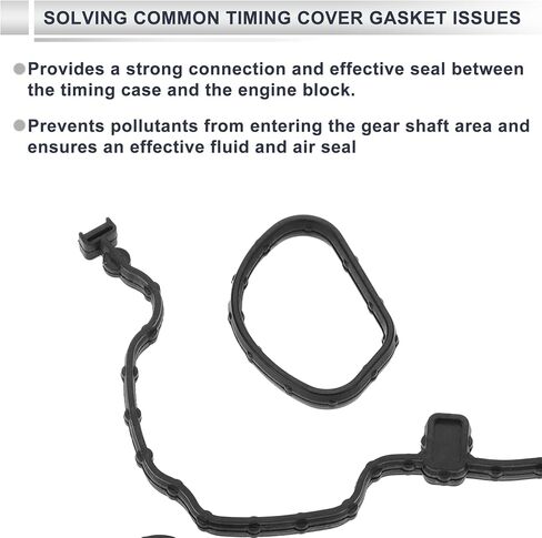 حشية تغطية توقيت لكريسلر ل Dodge 3.6L V6 الطويل الأمثل سلسلة Cover Cover Cover Kit No.68228480AA/68078604AA Rubber 1 Set in Saudi Arabia