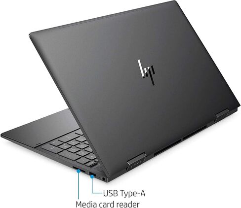 Newest HP Envy x360 2-in-1 Laptop, 15.6 inches FHD Touchscreen, AMD Ryzen 5 4500U Processor up to 4.0GHz, 8GB RAM, 256GB PCIe SSD, Backlit Keyboard, HDMI, Wi-Fi, Win 10, Nightfall Black (Renewed) in Saudi Arabia