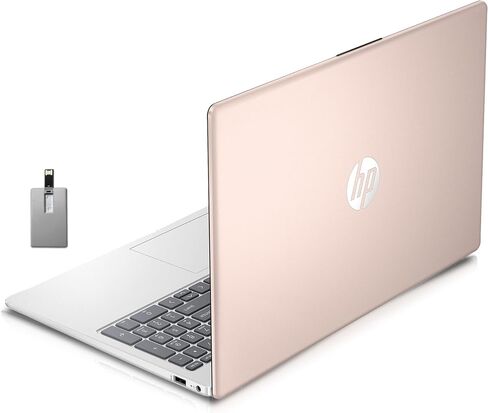 HP 15.6" Ryzen 5 8GB/256GB Laptop-Rose Gold in Saudi Arabia