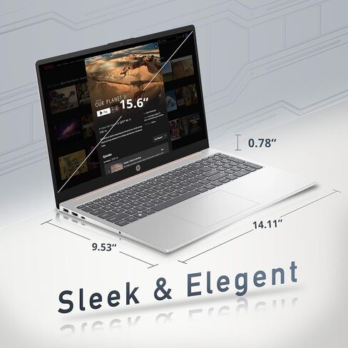 HP 15.6" Ryzen 5 8GB/256GB Laptop-Rose Gold in Saudi Arabia
