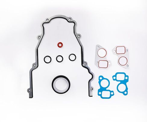 PHILTOP LS Camshaft Thrust Retainer Plate Seal Cam w/Bolt,Timing Cover Gasket Set,Water Pump Gasket,Crankshaft Seal,for GM Gen III IV V LSX LS1 LT1 L83 L86 L87 L84 LT4 LQ4,4.8/5.3/6.0 in Saudi Arabia