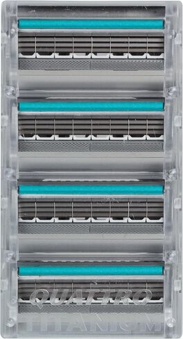 Schick Quattro Titanium Razor Cartridges Refills, 8 cartridges in Saudi Arabia