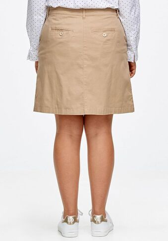ellos Women's Plus Size Chino Skort in Saudi Arabia