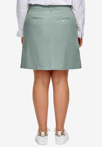 ellos Women's Plus Size Chino Skort in Saudi Arabia