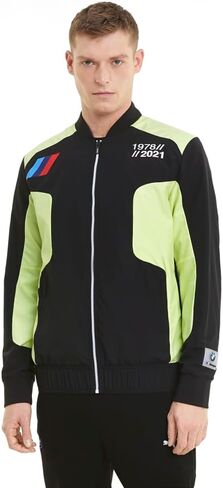 Puma Mens Bmw Motorsport Street Woven Athletic - Black in Saudi Arabia