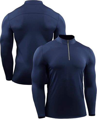 NELEUS Men's 3 Pack Dry Fit Long Sleeve Compression Shirts Workout Running Shirts in Saudi Arabia