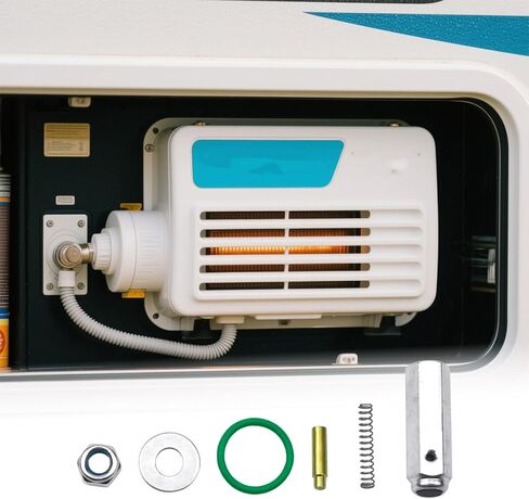 WPX-386-650 Fuel Solenoid Repair Kit Compatible with AQUA-HOT HYDRO-HOT Systems Replacement for Webasto WPX386650 Includes Solenoid Coil Components in Saudi Arabia