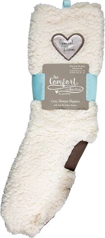 Pavilion - Amazing Daughter - One Size Fits Most Sherpa Slipper Socks With Non-Slip Bottoms in Saudi Arabia