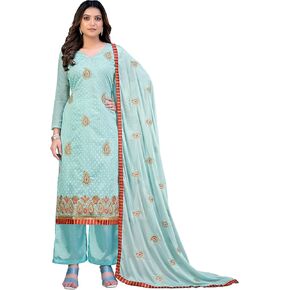 SB Traders Readymade Indian Style Cotton Fabric Churidar Designer Salwar Suit for Women (3 Piece Suit) in Kuwait