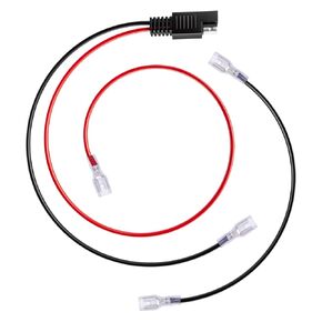 24V Battery Harness Kit with 2-Pin SAE Connector. Compatible with eZip, IZIP, GT, Schwinn, and Mongoose Electric Bicycle Insulated Battery Terminal Harnesses. (1Set)