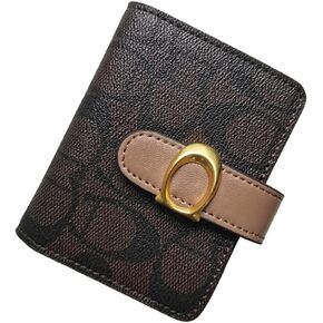 1 PCS Credit Card Holder Pvc Leather Business Card Holder Card Case Organizer Bag with 20 Card Sleeves Inside 2 Plastic Drivers License Women Credit Card Case (apricot)