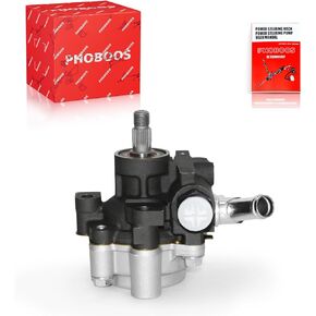 PHOBOOS Power Steering Pump Compatible with Lexus & Toyota V6 3.0L/3.3L Models, With Outlet, Smooth Steering, Low Noise, High Durability, Ref. 21-5931