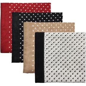 Cotton Like Bandana in Bulk, Head Scarf, Headband, Head wrap, Hair Neck Scarf for Women 22 x 22 inch