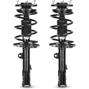 Front Pair Complete Struts w/Coil Springs for Toyota Corolla 1.8L I4 (Exc. Sport Suspension) 2014 2015 2016 2017 2018 2019, Shock Absorbers Assembly Replace for 172989 172990