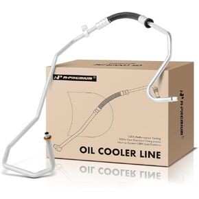 A-Premium Automatic Transmission Oil Cooler Line Hose Assembly Compatible with Saturn Vue 2008 2009 2010