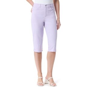 Gloria Vanderbilt Women's Amanda High Rise Skimmer Short Standard