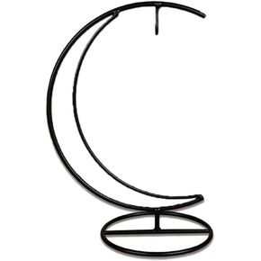 YY YEARCHY Ornament Display Hanger Rack Stand Hook Chrismas Ornament Party Decoration Holder Flower Pot Hanging Terrarium Home Office Decoration (Black, 1)