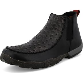 Twisted X Men's 4" Chelsea Driving Moc, Moc Toe with CellSole