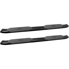 Westin 21-53725 PRO TRAXX 5 Oval Nerf Bars fits 2014-2018 Silverado Sierra 1500 2015-2019 Silverado Sierra 2500 3500 Crew Cab Black Pair