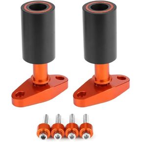 Unifizz Motorcycle CNC Aluminum Alloy Frame Sliders, Frame Sliders Anti Crash Pad Falling Protector Compatible With 125 200 390 12-15
