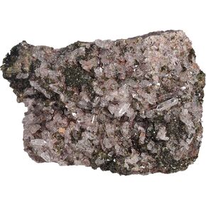 Rockcloud Natural Epidote Raw Crystal Stone Cluster Irregular Shaped Specimen for Home Decoration, 0.02 lb to 0.11 lb