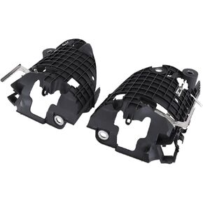 Front Headlight Mounting Housing Bracket Left & Right Side Fit for VW Beetle 2-Door 2006 2007 2008 2009 2010 Headlight Mount Support Mounting Bracket 1C0941053 1C0941054 1C0-941-054 1C0-941-053