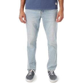 Fair Harbor The Ultra-Stretch Driftwood Denim –– Men's Straight-Fit Denim Pant, 30-Inch Inseam – Soft-Stretch, Authentic Wash