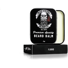 Mad Viking Beard Co Berserker 2 Ounce Beard Balm, Medium to Heavy Hold, All Natural and Organic Ingredients, Paraben and Cruelty-Free, Maintain and Manage Beard Hair, Best Gift for Him and Husband in Saudi Arabia