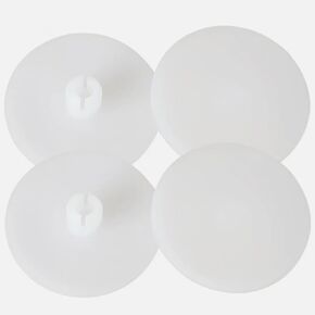 4PCS Rear Leaf Spring Insulator Insert Replacement For 2000-2019 F-Series E-Series