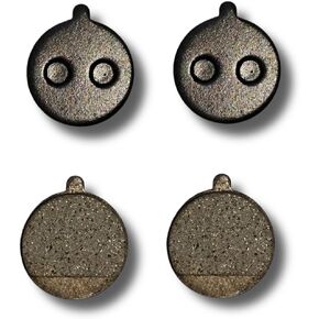 Quality Disc Brake Pads, 2 Pairs, Compatible with F25 F30 F40 M4, F30, F40, F20, Zoom DB280, DB550, DB450, DB350, KUGOO M4 / M4 Pro