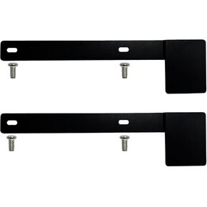 Hawaii License Plate Frame & Safety Check Bracket Set of 2 | 2-Hole Design, Anti-Rust Steel for Stickers, Cars, Trucks