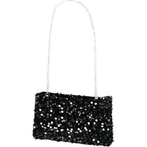 Floerns Women's Shiny Sequin Evening Bag Purse Sequin Shoulder Bag Wedding Handbag