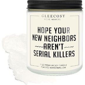 Home Housewarming Scented Candle – Funny New House Warming Gift Ideas for Apartment, Neighbor, Homeowners