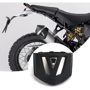 Motorcycle Exhaust Heat Shield Muffler Shield Guard Anti-scalding Cover Protector for Ducati Desert X DesertX DESERT X Rally-Black