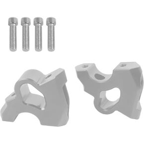 Motorcycle Handlebar Riser for R1300GS,CNC Aluminum Handlebar Heightening Clamp Mount Extend Adapter Accessories Replacement for BMW R1300GS R 1300GS R1300 GS ADV 2024 2025(Black)