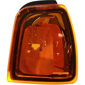 DAT Auto Parts Front Racegenger Side Corner STARK PROATHER LIGHT LIGHTING LAMBLY LAMBLY LAMBLY PROMBLY FOR 2001-2005 FORD RANGER PACEUP TRACK 2WD 4WD Orange Plastic Lens FO2521168 1L5Z15A201AA