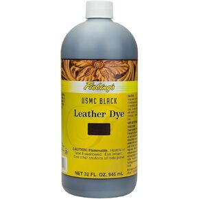Fiebing's Leather Dye - USMC Black 32 oz