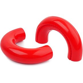 2Pcs D-Ring Tow Hooks Covers for 2004-2025 Ford F150, 2021-2025 Bronco Base/Big Bend/Outer Banks, 2017-2021 Toyota Tundra Car Accessories for Front Bumper Tow Hook Silicone Sleeve
