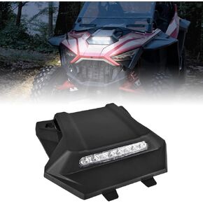 LED Turbo Hood Scoop for Polaris RZR PRO XP/PRO R/Turbo R 2020-2024, Sport Hood Scoop Replacement Air Intake Kit PP Material Impact Resistant RZR PRO Hood Accessories