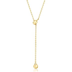 Canaria 10kt Yellow Gold Lariat-Style Necklace