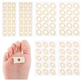90PCS Metatarsal Pads for Women, Soft Latex Foam Self Adhesive Callus Pads Foot Corn Cushions Waterproof Anti-Wear Corn Cushions for Men Women Foot Care Pressure and Friction from Shoes, 3 Models