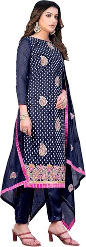 SB Traders Readymade Indian Style Cotton Fabric Churidar Designer Salwar Suit for Women (3 Piece Suit) in Saudi Arabia