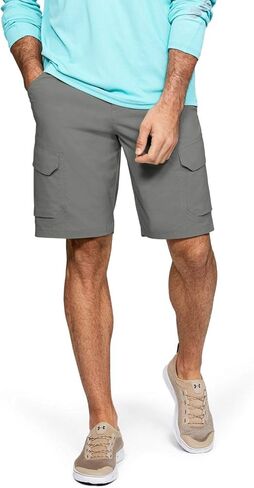Under Armour Ramble Shorts, Brown Umber (281)/Brown Umber, 32 in Saudi Arabia