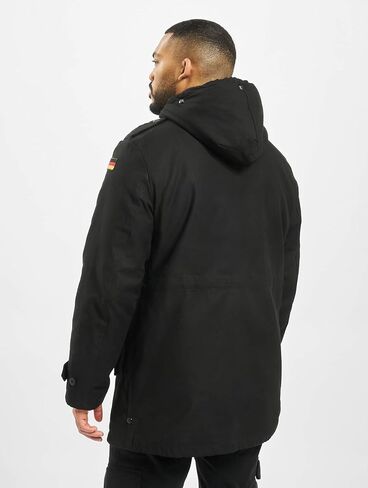 Brandit Men Parka BW Flag, Color:Olive, Size:62/6XL in Saudi Arabia