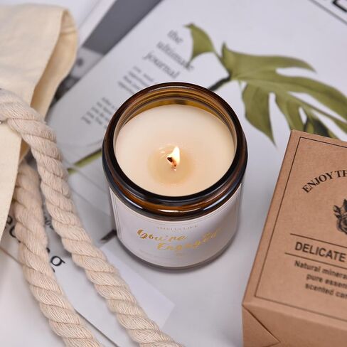Mr & Mrs Candle - 7oz, Wedding Bridal Shower Gifts for Couple, Engaged Candles for Newlyweds, Handmade Lavender Scented Engagement Candle for Bride and Groom in Saudi Arabia