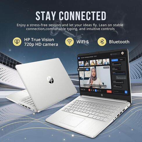 2020 HP Pavilion x360 14" FHD WLED Touchscreen 2-in-1 Convertible Laptop, Intel Core i5-1035G1 up to 3.6GHz, 8GB DDR4, 256GB SSD, 802.11ac, Bluetooth, Webcam, HDMI, Fingerprint Reader, Windows 10 in Saudi Arabia