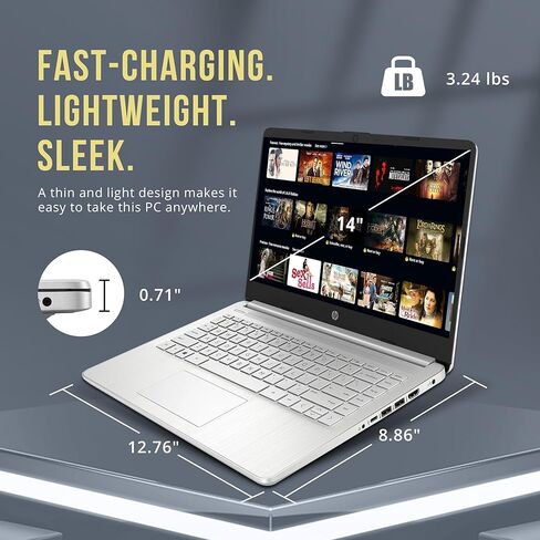 2020 HP Pavilion x360 14" FHD WLED Touchscreen 2-in-1 Convertible Laptop, Intel Core i5-1035G1 up to 3.6GHz, 8GB DDR4, 256GB SSD, 802.11ac, Bluetooth, Webcam, HDMI, Fingerprint Reader, Windows 10 in Saudi Arabia