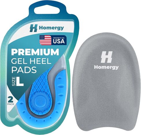 Orthopedic Heel Cups, 2 Pack, for Heel Pain Relief, Plantar Fasciitis, Bone Spurs, Pain Relief Protectors of Sore or Bruised Feet, Foot Relief Support, Comfort Cushion Insoles for Women/Men, FSA HSA in Saudi Arabia