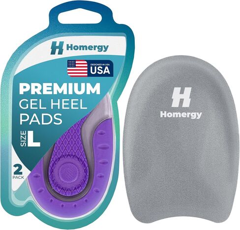 Orthopedic Heel Cups, 2 Pack, for Heel Pain Relief, Plantar Fasciitis, Bone Spurs, Pain Relief Protectors of Sore or Bruised Feet, Foot Relief Support, Comfort Cushion Insoles for Women/Men, FSA HSA in Saudi Arabia